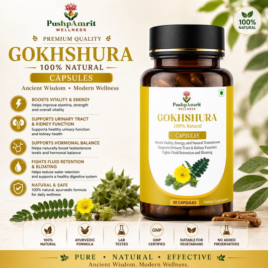 Gokshura — Premium High-Potency Botanical Extract for Men's Vitality, Stamina & Kidney Support